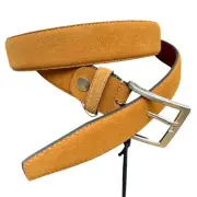 Camel Suede Mens Belts 105/42