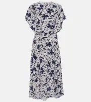 [Stella McCartney] Stella McCartney Floral silk midi dress AU 2 multicoloured