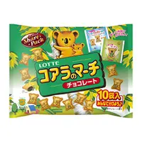 在飛比找DOKODEMO日本網路購物商城優惠-[DOKODEMO] LOTTE樂天小熊餅份額包120克