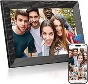Digital Photo Frame 10.1 inch,WiFi Digital Picture Frame,1280x800 IPS HD Touch Screen 16GB Storage Photo Frame,Auto-Rotate,Wall Mountable,Share Photos or Videos via Uhale APP from Anywhere