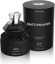 Eye of Love Matchmaker Pheromone Perfume, Cedar and Blackcurrant Fragrance, 30ml Pheromone Spray Attraction Scent Long-Lasting Formula Irresistible Cologne Pheromone-Infused Body Spray Men Women Seduction Confidence Booster Allure Aphrodisiac