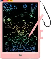 Kids Drawing Pad, 10 Inches LCD Writing Tablet Travel Size Toddler Toys Sketch W
