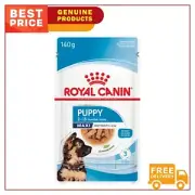 Royal Canin Maxi Puppy 1 Pack In Gravy Pouches Wet Dog Food 10*140 Gms