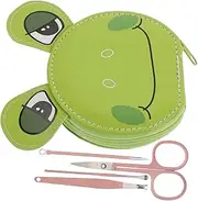 HONMEET Professional Nail Clippers Set 8-piece Grooming Kit Nail Scissors for Men Women Manicure Tools Compact Travel Case