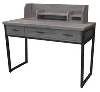 在飛比找樂天市場購物網優惠-【尚品家具】629-106 羅辛蒂4.2尺灰橡USB插座書桌