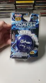 New YOMEGA Brain High Performance Yo-Yo Sapphire Blue Auto Return 2009 Rare