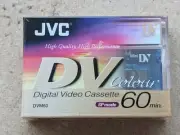 JVC DVM 60 Mini DV Digital Camcorder Tape / Cassette - M- NOS SEALED