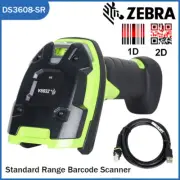Zebra DS3608-SR Bluetooth Barcode Scanner Handheld USB 1D 2D Bar Code Reader