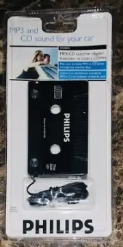 Philips MP3 & CD Sound Cassette Adapter PH2050W NEW SEALED