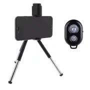Mini Metal Pocket Tripod Mobile Smart Cell Phone Holder Mount Bluetooth Remote