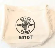 NEW SEALED! KLEIN TOOLS Heavy Duty Canvas Nail/Hand Tool Belt Pouch Bag 5416T