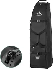 Rolling Golf Travel Bag Luggage Case Cover 600D Soft Sided Waterproof Padded