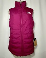 The North Face Mossbud Insulated Reversible Women's Full Zip Vest Roxbury Pink