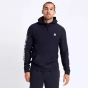Brixton Stem X Hoodie Mens in Black - Size -