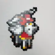 Falcon Knight [Enemy] Fire Emblem Perler Bead Pixel Art