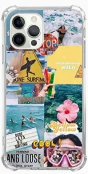 Teen beach iphone 12 Pro Max Collage Case Bumper Shockproof Protective