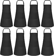 Kids Apron with Pockets Adjustable Painting Apron Art Apron Toddler Chef Aprons for Painting Cooking Crafts Baking