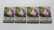 4x HAMMSUKE'S CLASSMATE, MECHANICAL V-PR/0246EN CARDFIGHT VANGUARD PROMO MINT