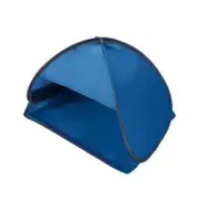 Automatic Quick Opening Sunshade Headrest Tent (Blue, L 80x50x55cm) for Indoor a