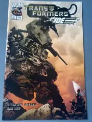 DW TRANSFORMERS G.I. JOE #4 2003 1ST PRINT NEW UNREAD