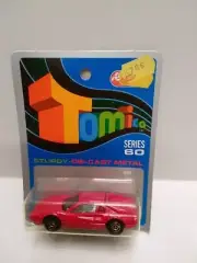 TOMICA FERRARI 308 GTB on Blue card MADE FOR G.J COLES MELBOURNE AUSTRALIA,