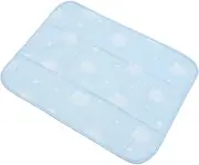 ERINGOGO Washable Bed Pad Reusable Cotton Mattress Protector for Changing Pad for Bed Wetting Protection and Convenient Travel