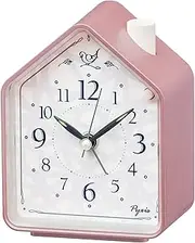 Seiko Clock Alarm Clock Clock Analog Pink 110 x 86 x 63 mm Pyxis Pixis NR452P