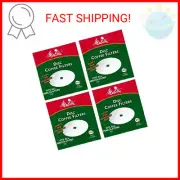Melitta 3.5 Inch White Disc Coffee Filters (Pack of 4)