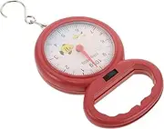 DINHEAROM Portable Suitcase Weight Scale Spring Scale for Luggage Fishing and Grocery Weighing Accurate Measurement with Comfortable Handle for Farmers Markets and Everyday Use