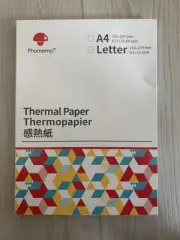 Phomemo M08F A4 Thermal Paper Compatible for Phomemo M08F, PJ762/PJ763MFi, MT800