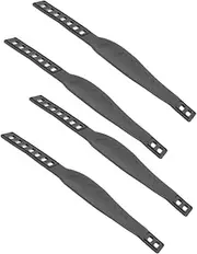 Toddmomy 4Pcs Adjustable Bike Pedal Straps for Stationary Exercise Bikes Durable Foot Straps Fastening for Enhanced Cycling Comfort and Wide Compatibility