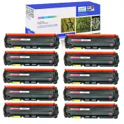 10PK CF413A Magenta Toner Compatible with HP LaserJet M452dw MFP M477fnw M477fdn
