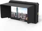 A5 5 Inch IPS Camera-Top Broadcast Monitor for 4K Full HD Camcorder & DSLR with 1920x1080 High Resolution 1000:1 Contrast Application for Taking Photos & Making Movies