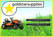 2 X RIDE-ON MOWER BLADES HUSQVARNA 38" GATOR MULCHING BLADES - VERY HARD BLADE
