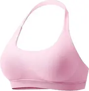 [VOYJOY] Women Workout Impact Bras Medium Low Support Halter Sports Bras Seamless Open Back Gym Padded Yoga Crop Top