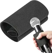 Hand Microphone Protector, Foam Microphone Windscreen Microphone Protector, Comfortable Portable MicSleeves UniversalFor Students, Teachers, Seniors