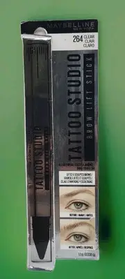 Maybelline Tattoo Studio Brow Lift Wax Stick 264 Clear .038oz