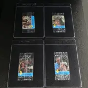 Lot Of 4 Chevy Chase Rookie Card Funny Farm 1988 Hostess Hot Summer Flicks Movie