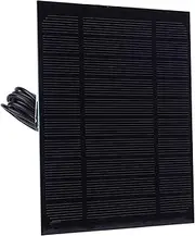 USB C Solar Panel Charger - 6W Efficient Solar Charging, Portables Outdoor Solar Bank | Hangables Type C Solar Panel for utilizes Electronics, Security Cameras Doorbells Lights Devices