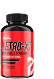 Letro-XT Lean Muscle Activator and Muscle Builder | Cortisol and Estrogen Blocke