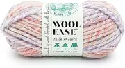 Lion Brand Yarn Wool-Ease Thick and Quick Yarn, Soft and Bulky Yarn for Knitting, Crocheting, and Crafting, 1 Pack, Bubblegum