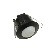 CROWN LIGHTING ST41 Infrared Ceiling Motion Sensor 360° - Recessed - Black
