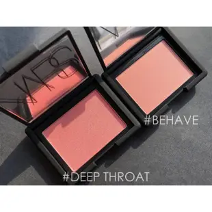 NARS 炫色腮紅 Behave 深喉嚨 泰姬陵 高潮