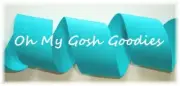 LAST 1 -9 YARD ROLL SALE 1.5" SOLID OFFRAY TEAL GREEN GROSGRAIN CHEER RIBBON