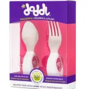 Doddl Raspberry Fork and Spoon Set
