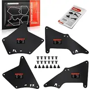 A-Premium Splash Guards Fender Liner Shields Compatible with Toyota 4Runner 2003-2009 FJ Cruiser 2007-2014 Land Cruiser Prado 2003-2019 Front Wheel Set of 4