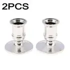 Traditional Candle Base Fits Standard Silver Finished Candle Centerpieces Hot