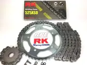 2003-2006 HONDA CBR600RR FWY 16/41 RK 525 XSO SILVER CHAIN AND SPROCKETS KIT