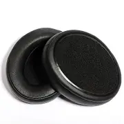 2-pack Black Lambskin Headset Earmuffs for Kingston Hyperx Cloud Ii / Alpha / Flight / Stinger