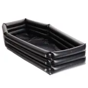 Inflatable Black Coffin Cooler Drinks Halloween Party Decoration